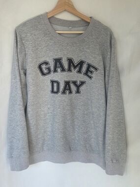 Source Unknown Gray 'GAME DAY' Sweatshirt